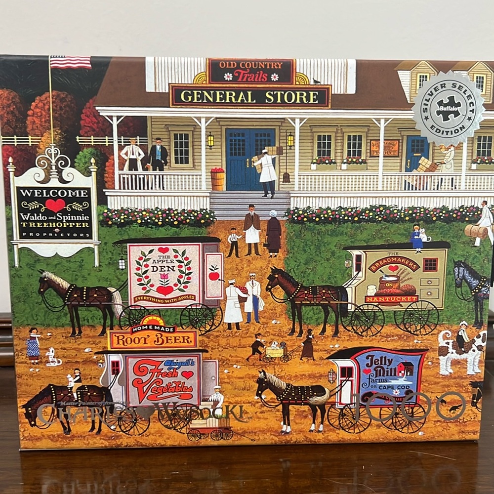 Buffalo games SILVER SELECT 1000 piece puzzle.